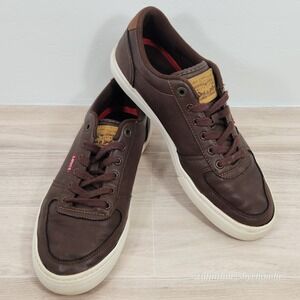 Levi's Mens Synthetic Leather Casual Lace Up Sneaker/ Trainers Shoe US 8.5‎